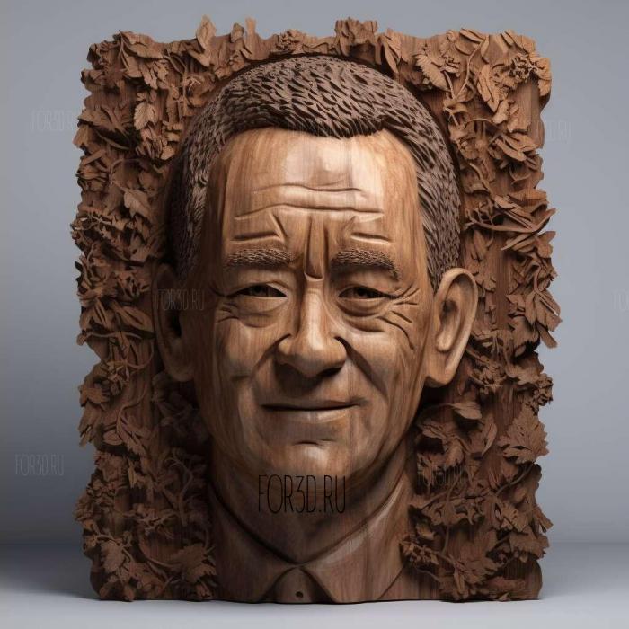 Andrew Beckett Philadelphia Tom Hanks 3 stl model for CNC